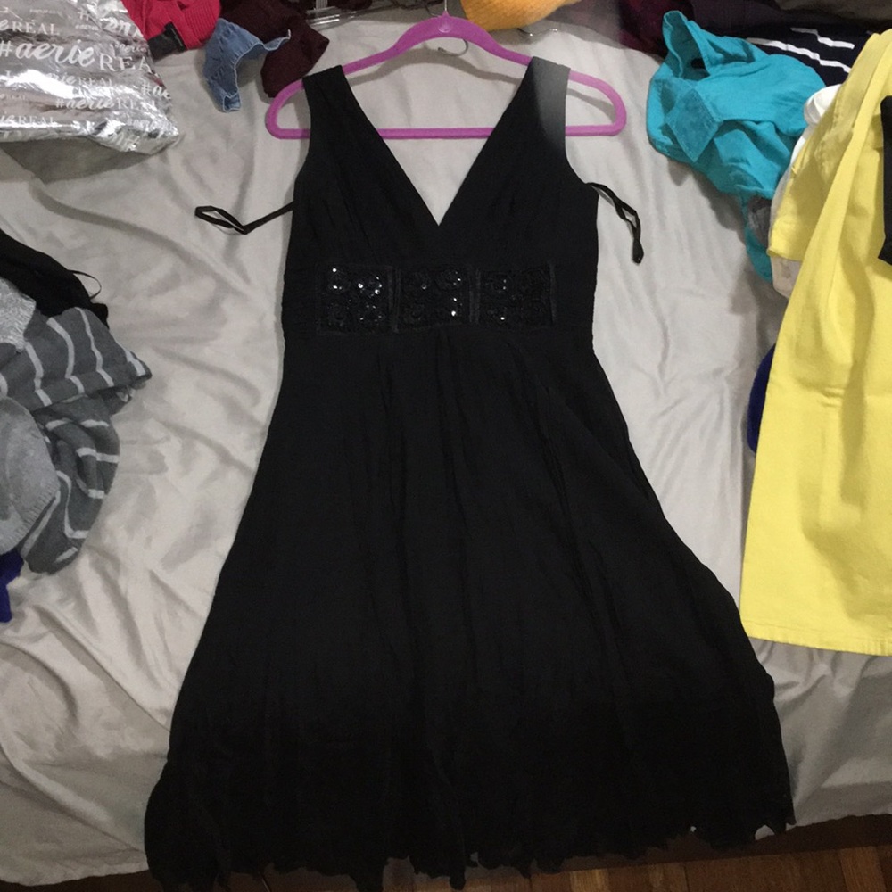 Black Midi dress